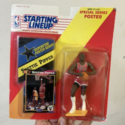1992 Scottie Pippen Starting Lineup Figure 