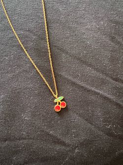 Cherry necklace
