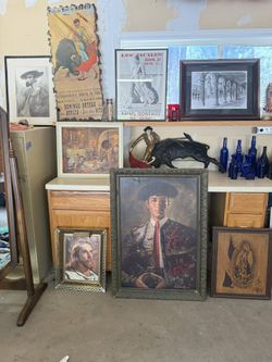 🪑🎨 Vintage Furniture & Art – Virtual Garage Sale 🎨🪑