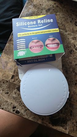 Silicone Reline Denture Set - Soft Denture Reliner & Comfort Kit (New in Box)