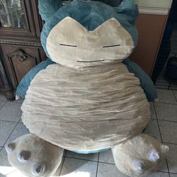 6 Ft Snorlax Pokemon Plushy