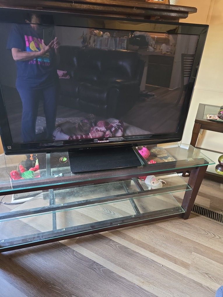 Tv PANASONIC WHIT STAND