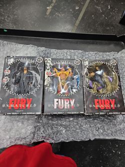OBO 2007 WWE Jakks Pacific Unmatched Fury lot