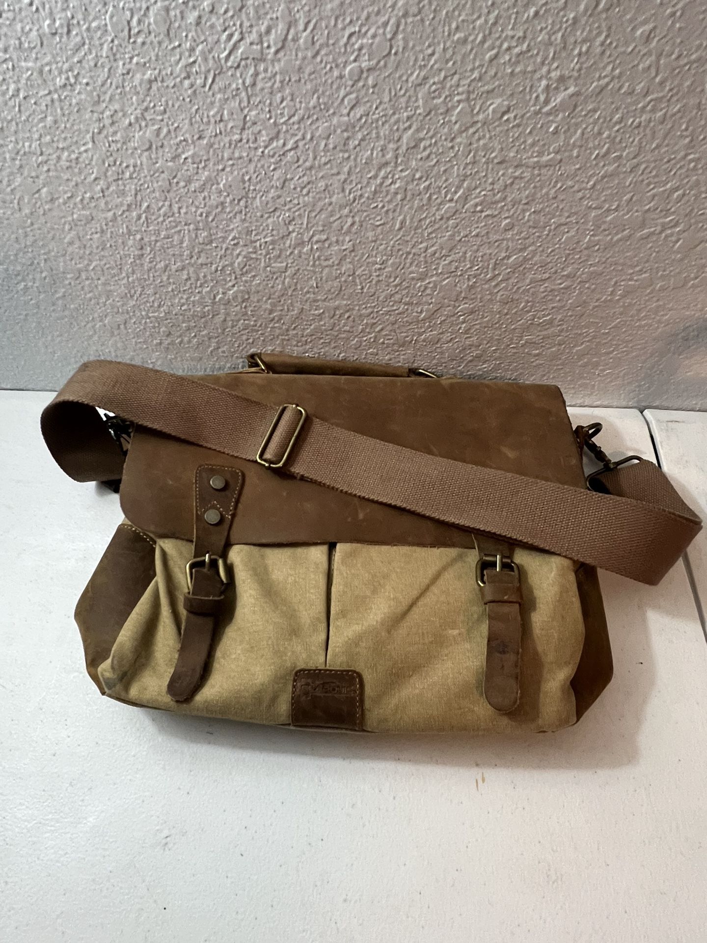 Canvas Shoulder Messenger Bag, Casual Crossbody Bag Holders for Men/Women