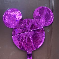 Minnie Mouse Hot Pink Foil Balloon 18”