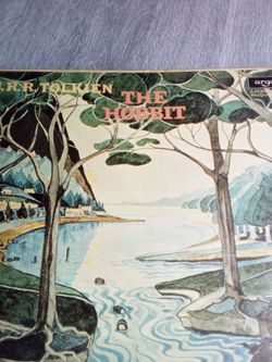 The Hobbit vinyl record #4 records inside