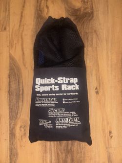 Quick-Strap Sports Rack - Surf & Windsurf Model, 18" - Black -  Used