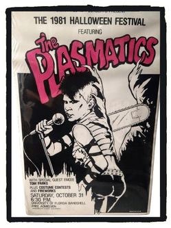 Punk Rock Art Decor ☠️ The Plasmatics ☠️ 1981 Halloween Poster *NEW*