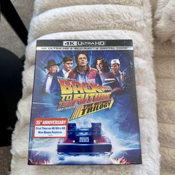 Brand New Back To The Future The Ultimate Trilogy 4K Ultra HD Blu-Ray