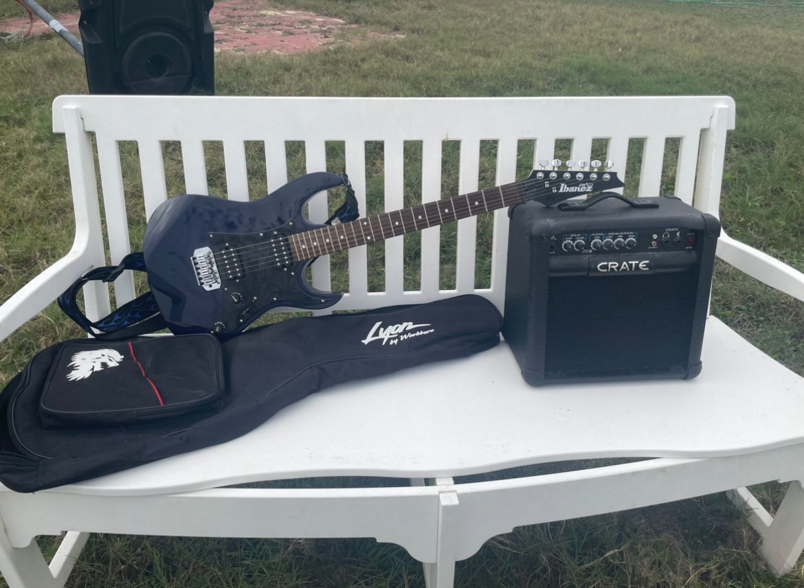 Guitar And Amp Set For 200 Or Best Offer 