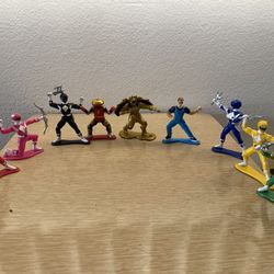 Power Rangers 1993 Bandai 3inch Set Vintage