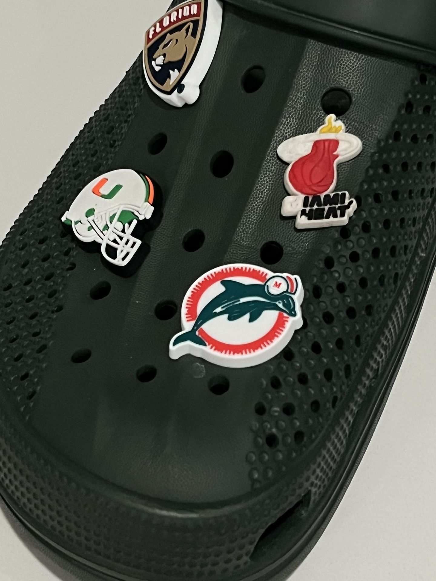 Miami Dolphins Crocs Charm