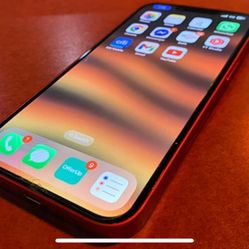 iphone 14 red 128GB unlocked great condition