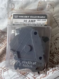 ($94) 30 Amp 2 in. 2-Pole Federal Pacific Stab-Lok Type NA Replacement Circuit Breaker