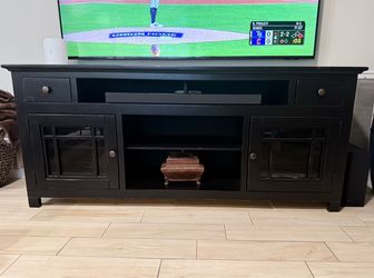 Black TV CONSOLE