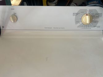 GE Heavy Duty Large Capacity Dryer