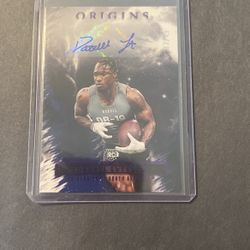 Darrell Luter Jr Rookie Auto 2023 Origins 12/49 #OA-DLJ