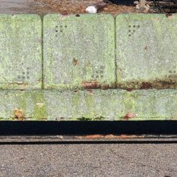 Mid Century Or Earlier Metal Glider Bench Vintage Original 