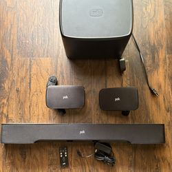 Polk Sound Bar / surround sound Bluetooth