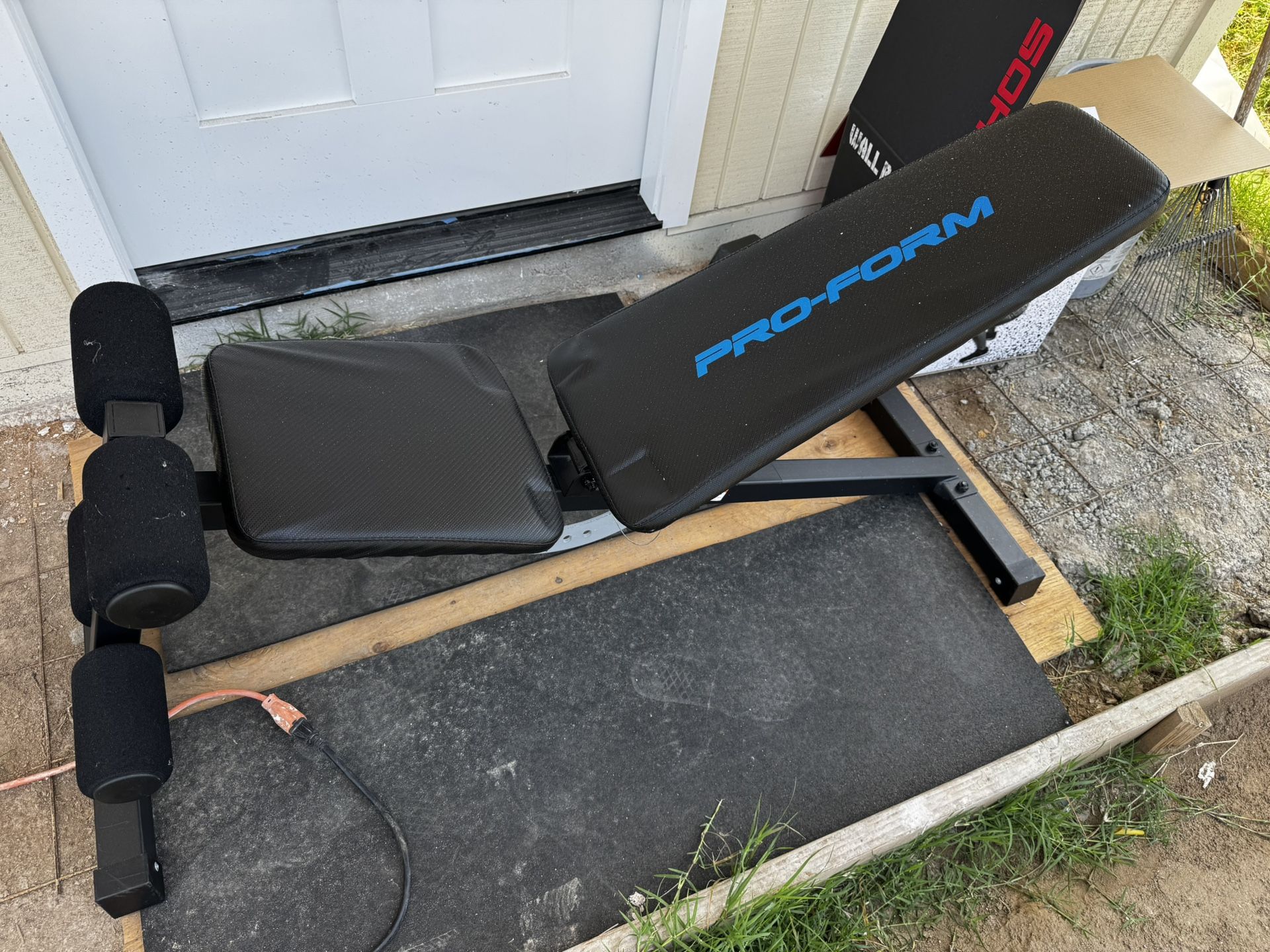 Weight / Incline Bench Exercises