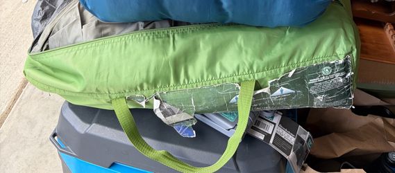 Tent and sleeping bag
