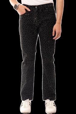 Men's Rhinestone Jeans for a Night Out – Jet Black, Blue, Light Tint, Light Blue, Sizes 28-38
