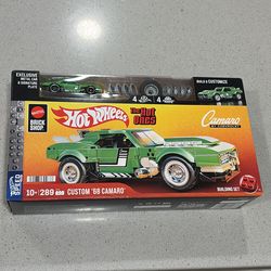Mattel Brick Shop Hot Wheels Custom '68 Camaro 289 Pieces