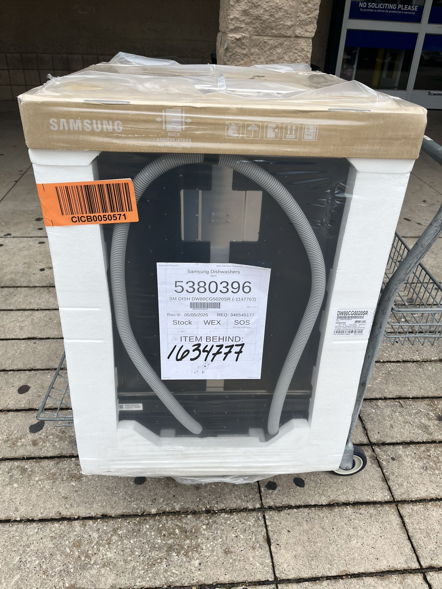 Samsung dishwasher