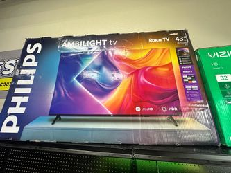HUGE TV SHIPMENT IN   43" Philips 4K LED HDR Smart 43PUL7875/F7