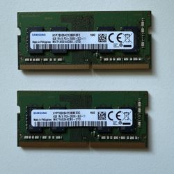 Ddr4 Sodimm Ram 8gb 2x4gb 