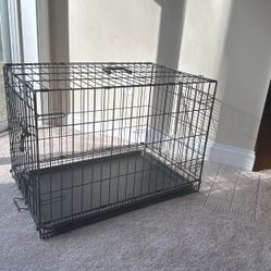 Metal Dog Kennel. 