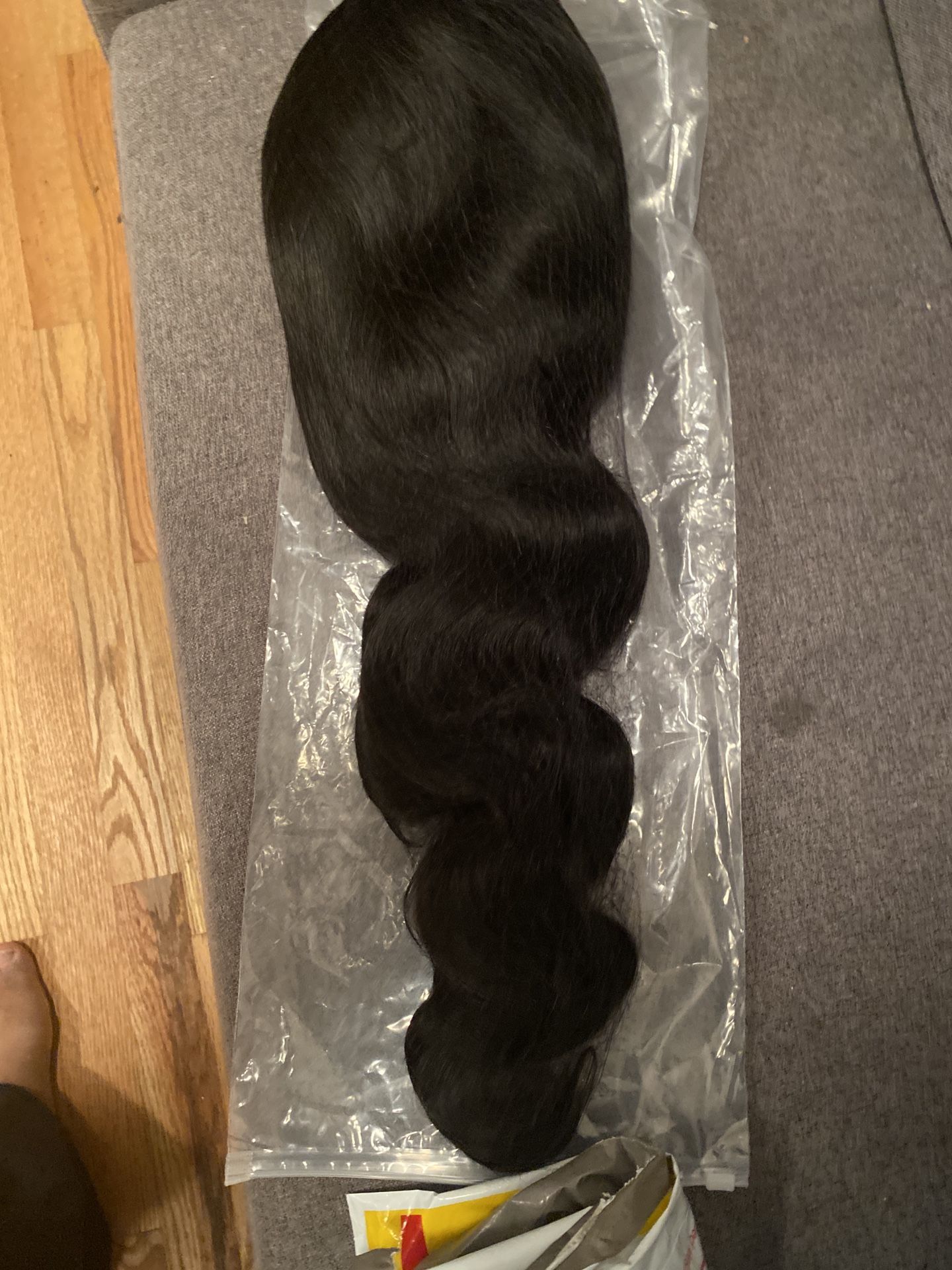 Human hair wig