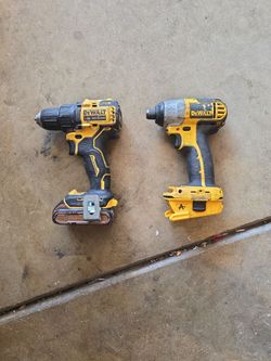 2 Dewalt drills