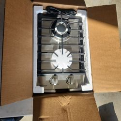 12" gas burner.