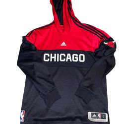 Chicago Bulls Adidas Mens L Sweatshirt 