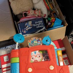 Free Toys! Two boxes - take All ! From newborn - to Toddler 