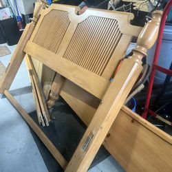 Wooden Queen Bed Frame 