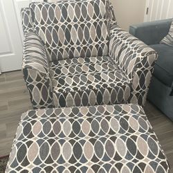Chair And Ottoman 