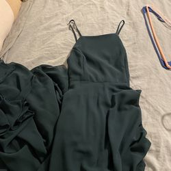 Gorgeous Forest Green Dress 