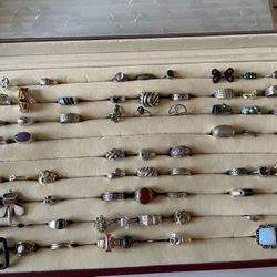 STERLING Rings- All Sizes-10-20 Each