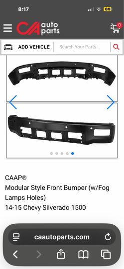 2014-15 Silverado bumper new