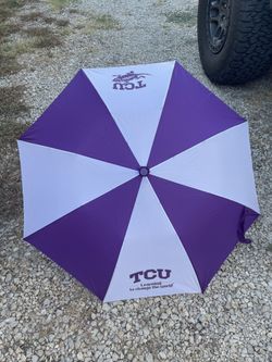 TCU Horned Frogs Umbrella - 3’