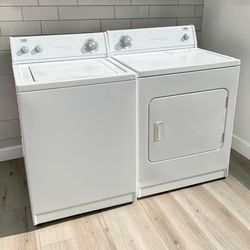 Old school wash and dryer