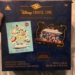 Disney Cruiseline Puzzle 1000 Piece Two Sided Puzzle 