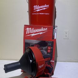 M12 Cordless Drain Snake Auger 1.5Ah