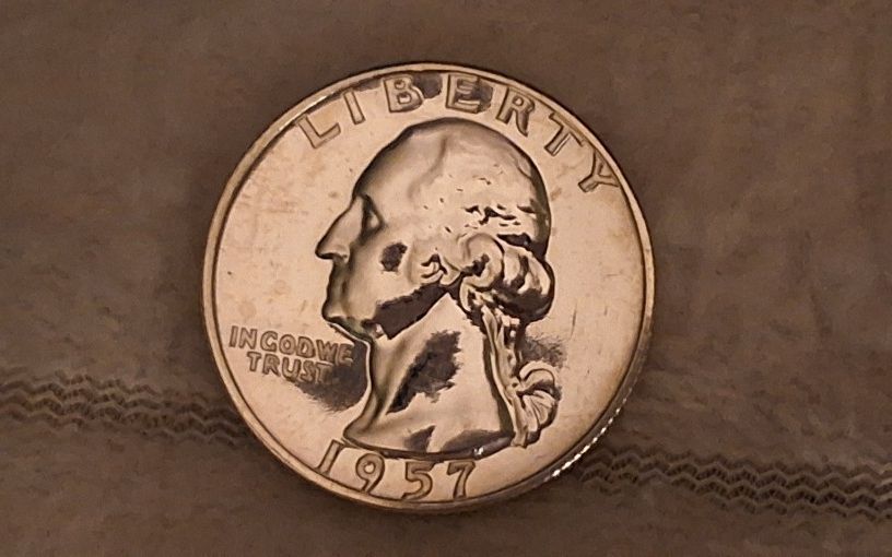 1957 Silver Washington Quarter Ms