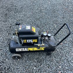 Air compressor general put pneumatic 10 gallons under 25 psi