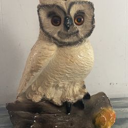 Vintage Owl Lamp