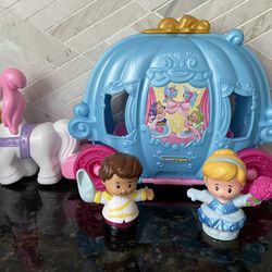 Disney Little People Cinderella’s Dancing Carriage + Cinderella & Prince Charming
