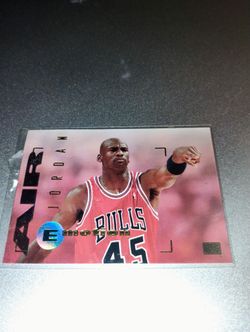 Michael Jordan of the Chicago Bulls